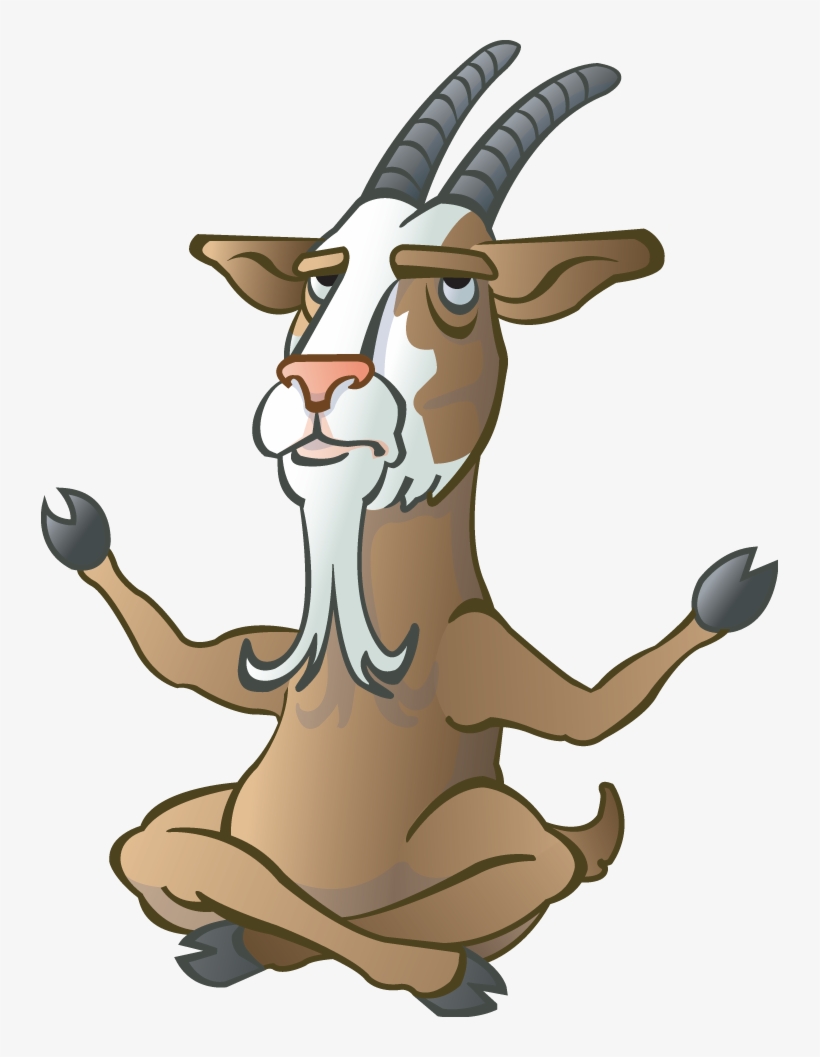 Billy Goat Cartoon - Cartoon Billy Goat, transparent png #2521128