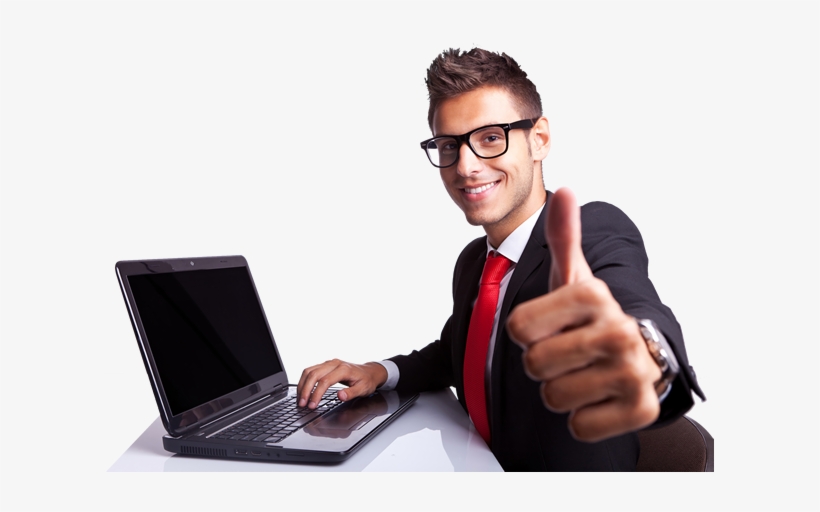 Slide - Work With Laptop Png, transparent png #2521193