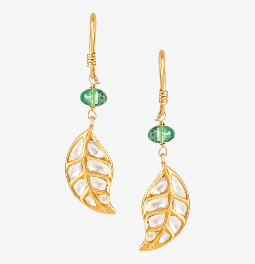 Weeping Peepal Earrings - Earring, transparent png #2521423