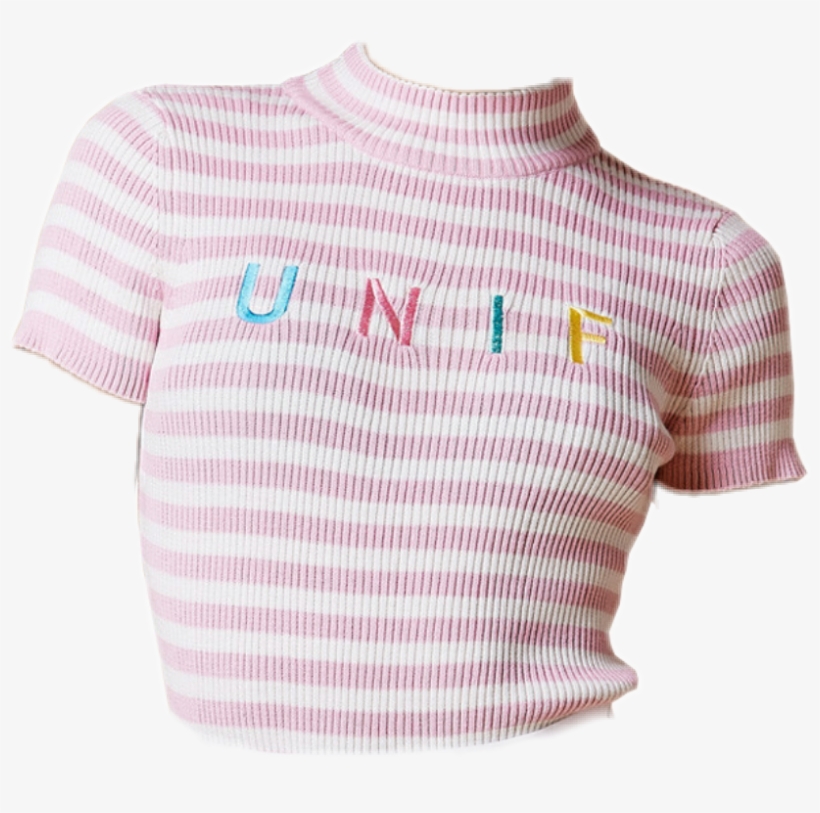Polyvore Clothes Shirt Unif Pastel - Unif Clothing Png, transparent png #2521750