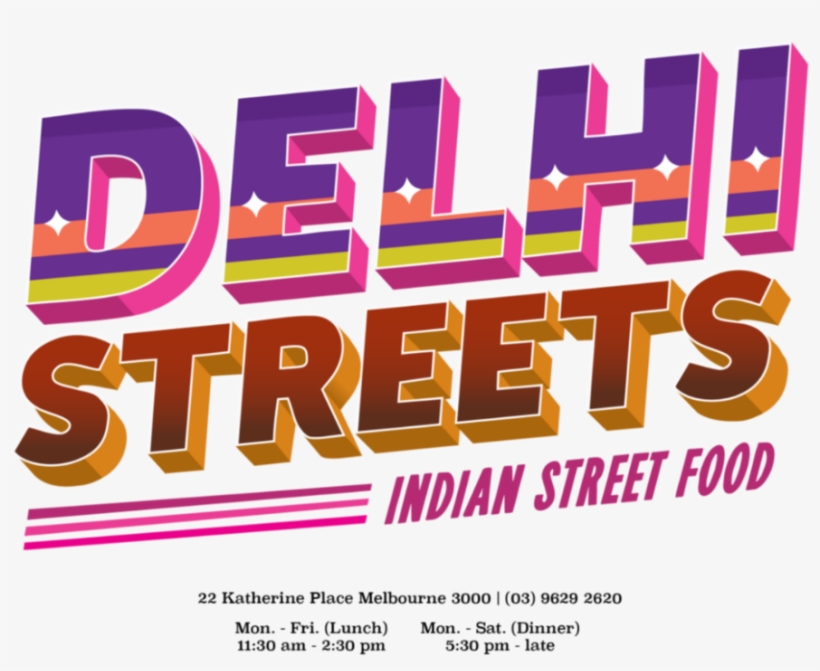 Delhi Streets Logo Colour Details - Delhi Street Melbourne, transparent png #2521794