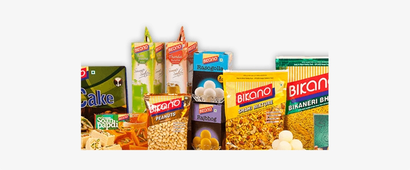 Bikano Sweets, Snacks And Namkeen Products Speak High - Bikano Namkeen Png, transparent png #2521933