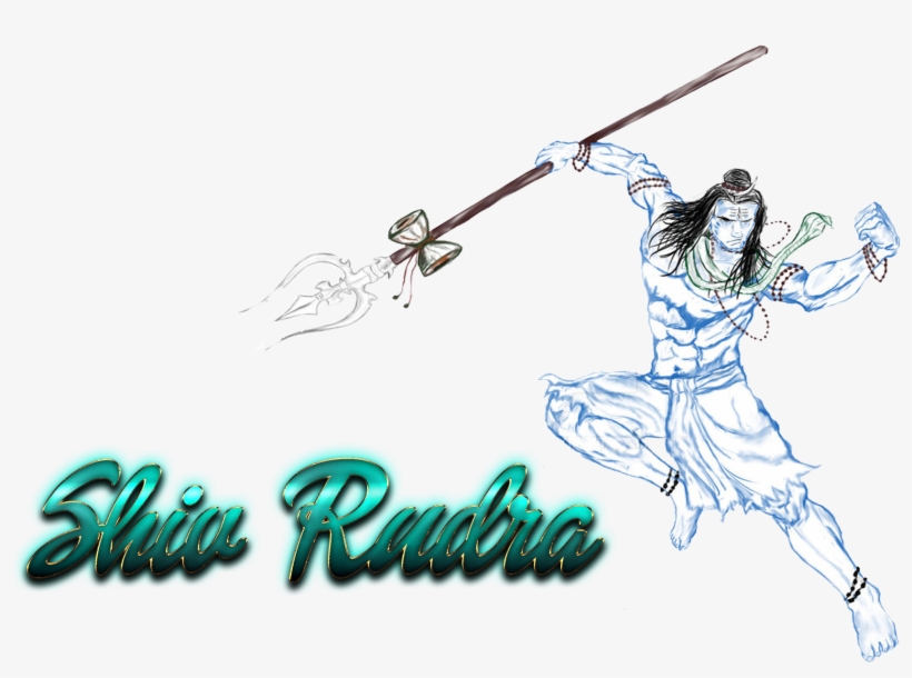 Shiv Rudra Png - Mahadev Tandav Sticker, transparent png #2522471