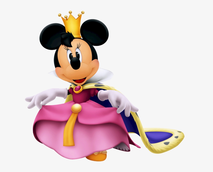 Queen Clipart Minnie Mouse - Minnie Mouse Kingdom Hearts, transparent png #2523036