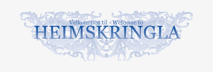 Velkommen Transparent - Heimskringla, transparent png #2523040