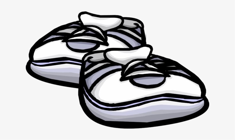 Tennis Shoes - Club Penguin Shoes, transparent png #2523367