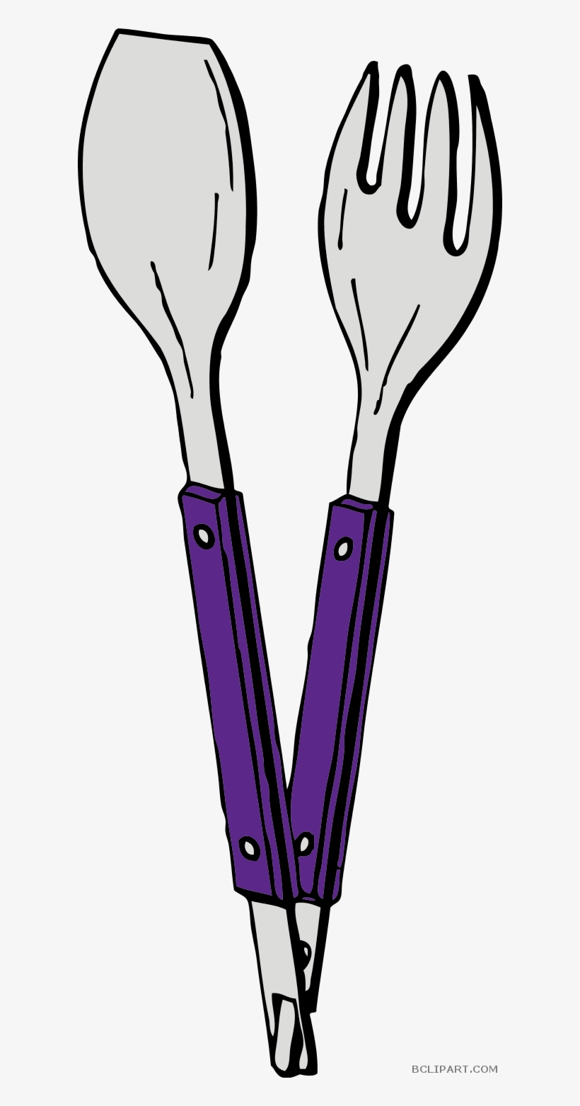 Fork And Spoon Clipart - ملعقة وشوكة رسم, transparent png #2523477