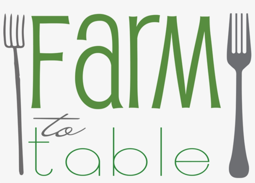 Farm To Table Clipart Farm To Table Logo Fork, transparent png #2523585