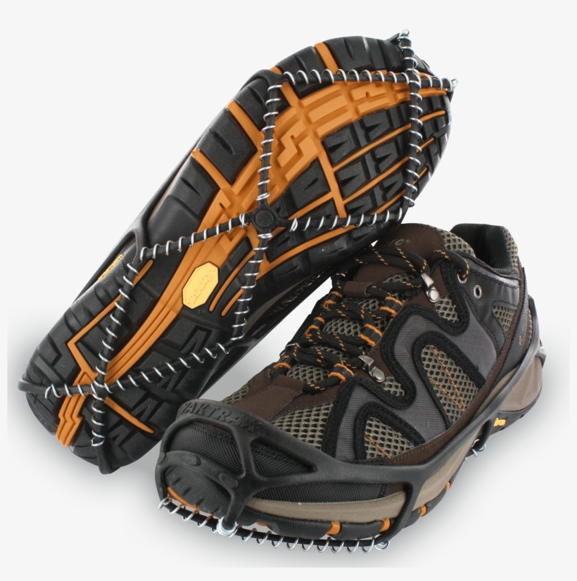 Walking Shoe Png Black And White Library - Yaktrax Walker Ice Cleats, transparent png #2523586