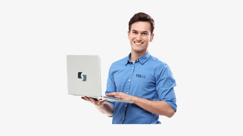 Men With Laptop Png, transparent png #2523795