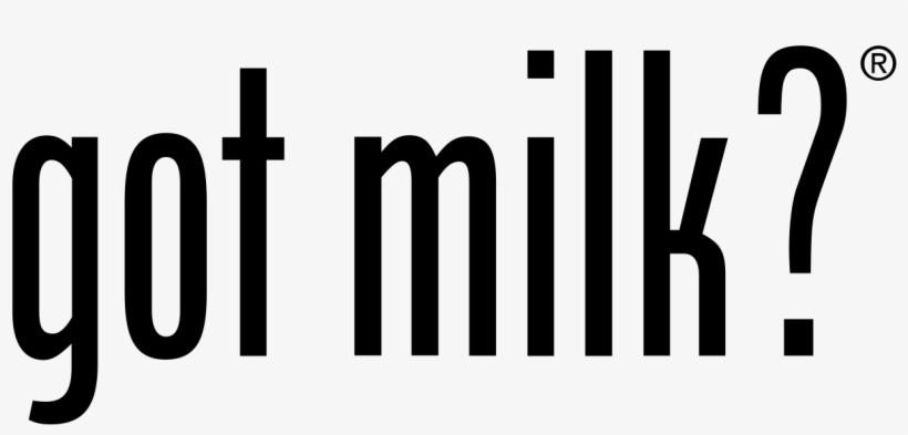 File - Got Milk - Svg - Got Milk Logo Png, transparent png #2524806