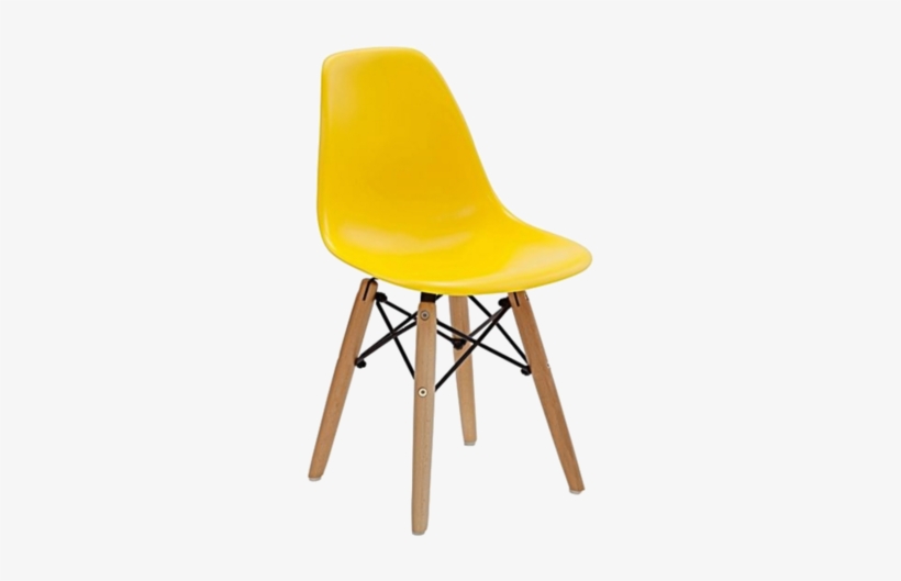 9 - Yellow Eames Chair For Kids, transparent png #2524957