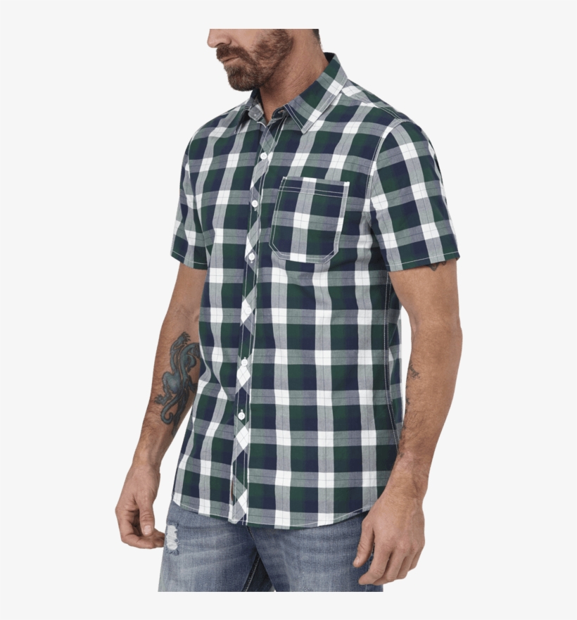 Plaid Shirt - Plaid, transparent png #2525534