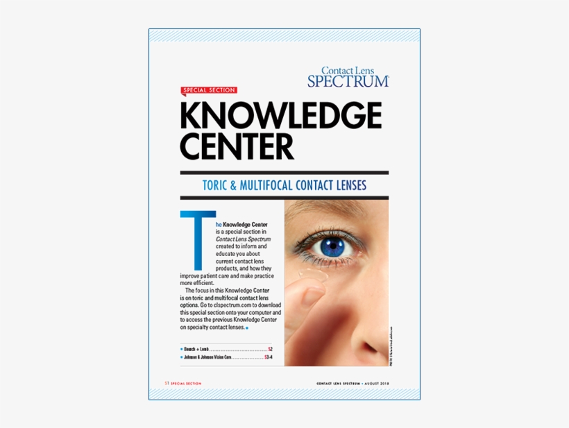 Cls Knowledge Center - Contact Lens, transparent png #2525645