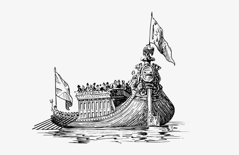 How To Set Use Barge Pleasure Ship Clipart, transparent png #2525789