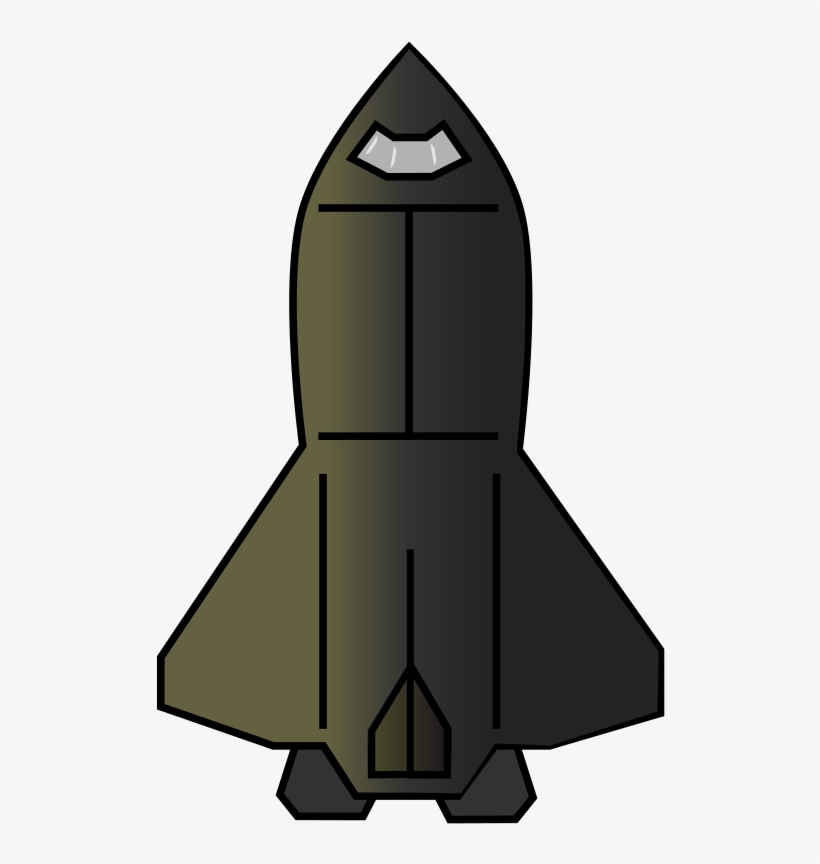 Space Ship Clipart - Futuristic Spaceship Clip Art, transparent png #2525793