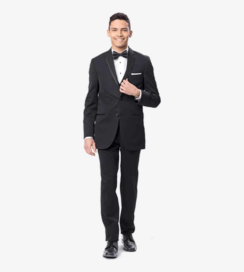 Guy In Suit Png Library - Men&#39;s Business Suit Black Jacket And Trousers -  Free Transparent PNG Download - PNGkey