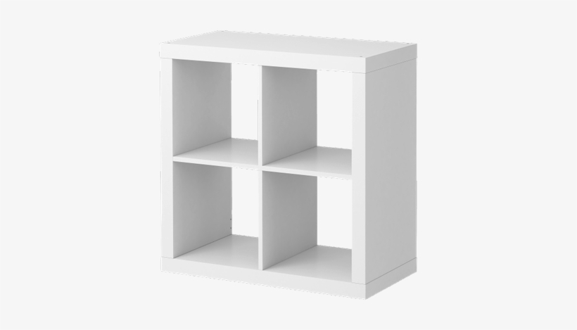 Ikea Kallax - Ikea White Shelving Unit / Bookcase, transparent png #2526028