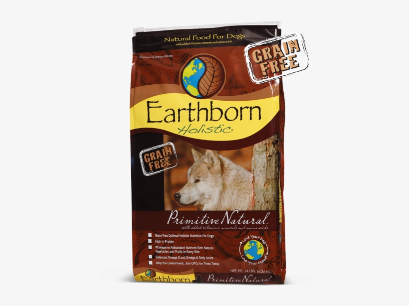 Primitive Natural™ Bag - Earthborn Holistic Primitive Natural Dog Food, transparent png #2526126