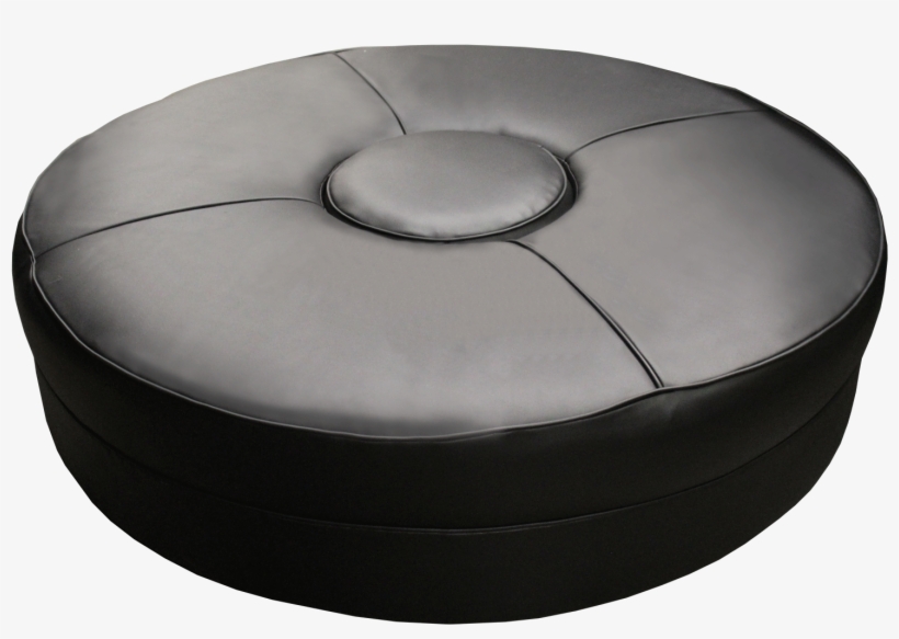 Black Round Sofa Flat - Round Lobby Seating Pngs, transparent png #2526266