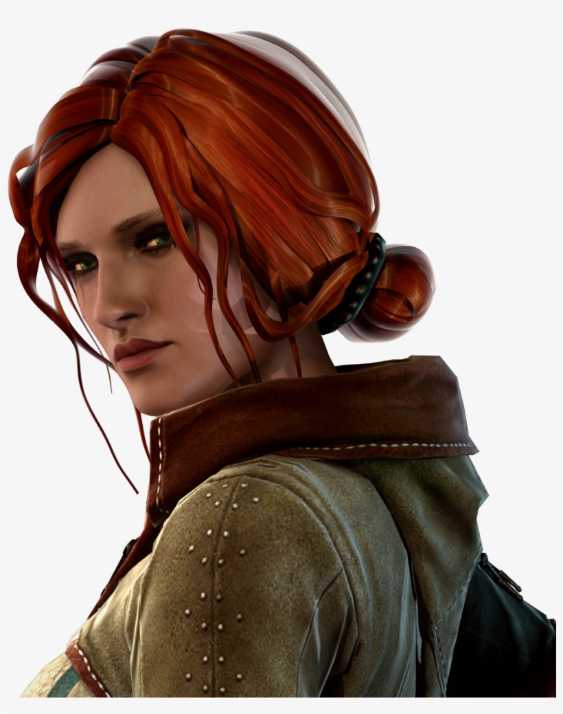 Tress - Triss The Witcher 3 Png, transparent png #2526267