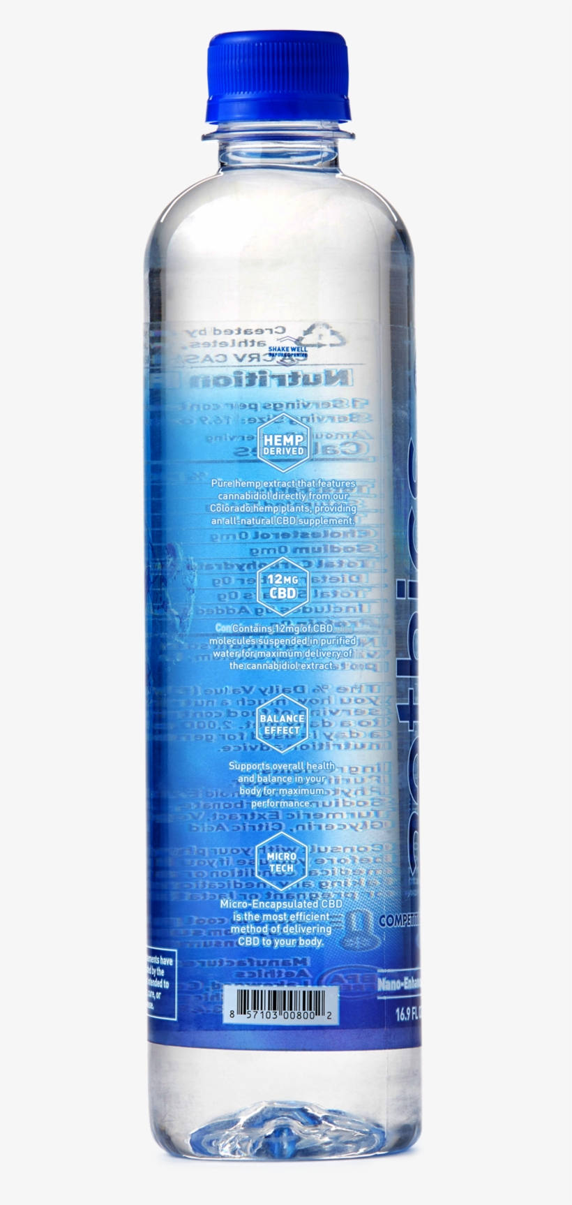 Cbd Water For Sports By Aethics - Water, transparent png #2526754