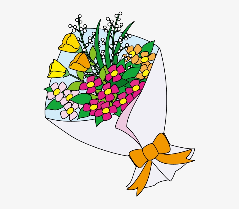 Bouquet Material Of The Flower Illpop Com - Clip Art, transparent png #2526979