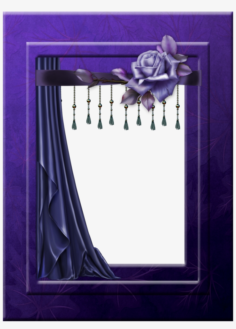 Blue Photo Frame Png Image - Hd Photo Frame Background Png, transparent png #2527485