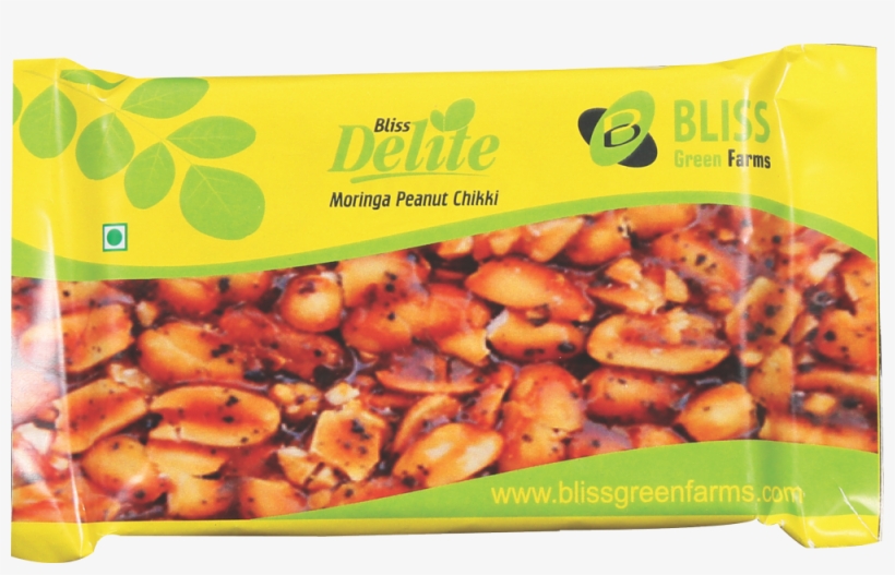 Bliss Delite Moringa Peanut Chikki - Peanut, transparent png #2527723