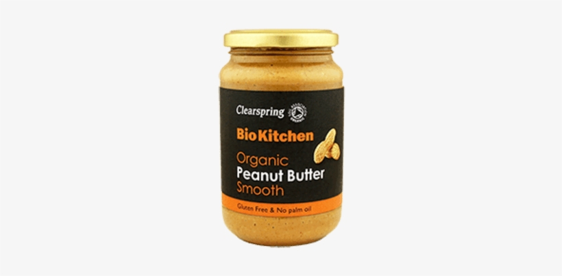 Clearspring Bio Kitchen Organic Smooth Peanut Butter - Organic Peanut Butter Malaysia, transparent png #2527975