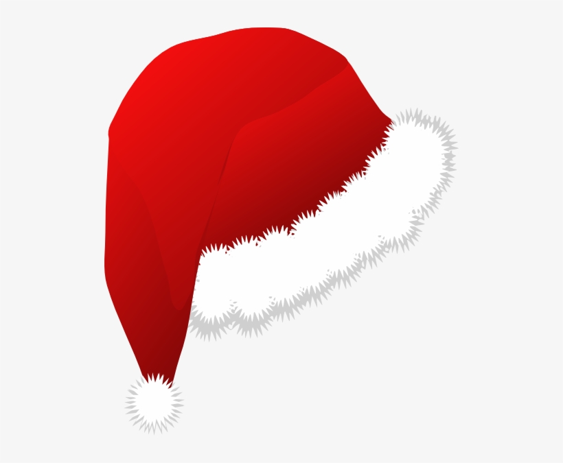 Topi Santa Claus Png - Santa Hat Clip Art, transparent png #2528115