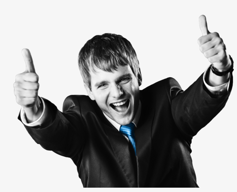 Blue Tie Businessman2 S - Mobile Phone, transparent png #2528159