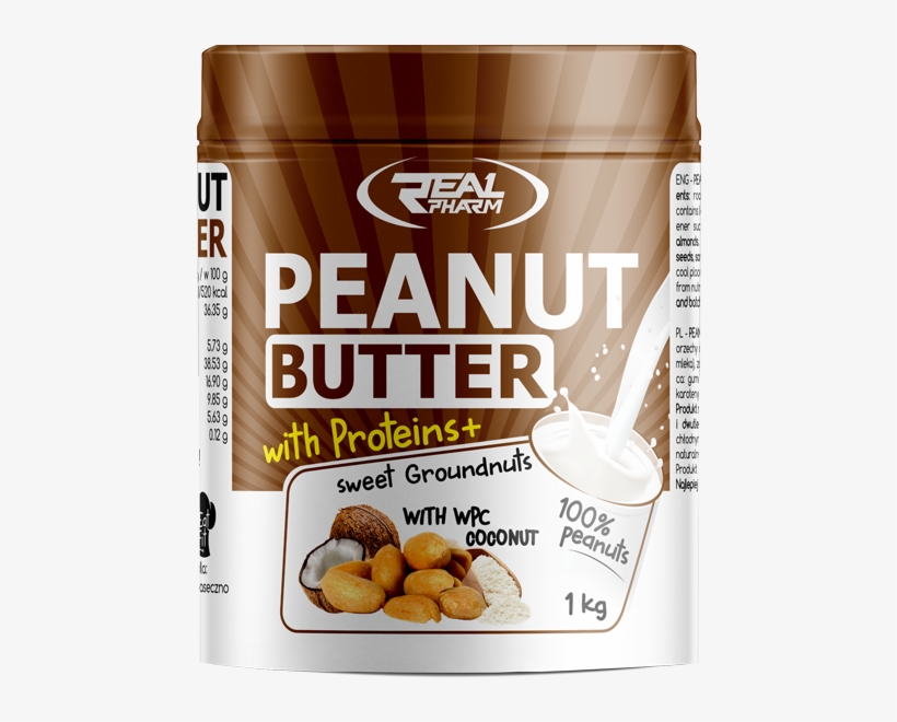 Peanut Butter With Proteins6 - Real Pharm Peanut Butter, transparent png #2528508