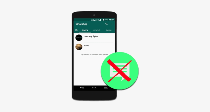 Delete Whatsapp Conversation - Whatsapp, transparent png #2529309