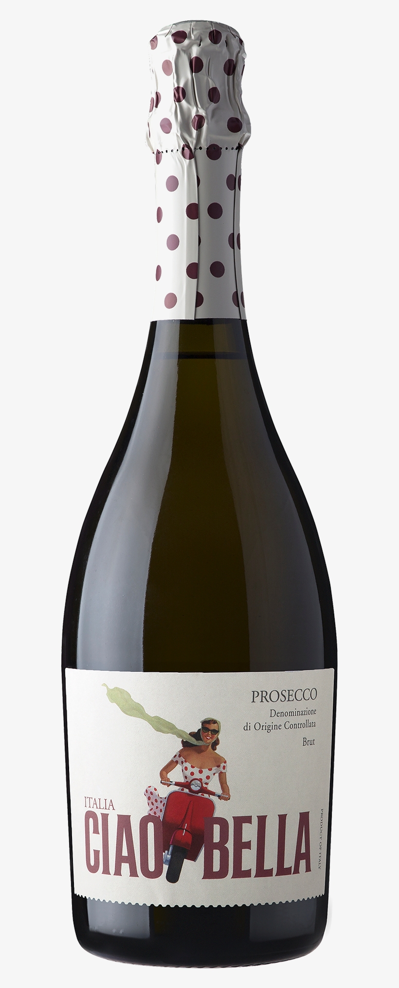 Ciao Bella Prosecco Doc - Ciao Bella Superiore Prosecco Di Valdobbiadene, transparent png #2529439