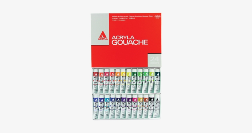 Acryla Gouache Sets Set Of 12 20 Ml, transparent png #2529472