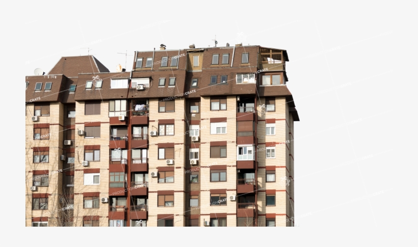Building Apartment Structure - Building, transparent png #2529748