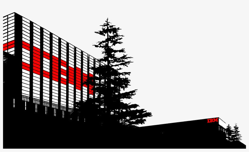 Headquarters Of Ibm In Tokyo - Christmas Tree, transparent png #2529750