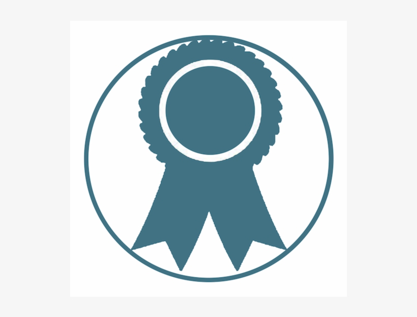 Blue Ribbon - Clip Art 4 H Ribbon, transparent png #2530239
