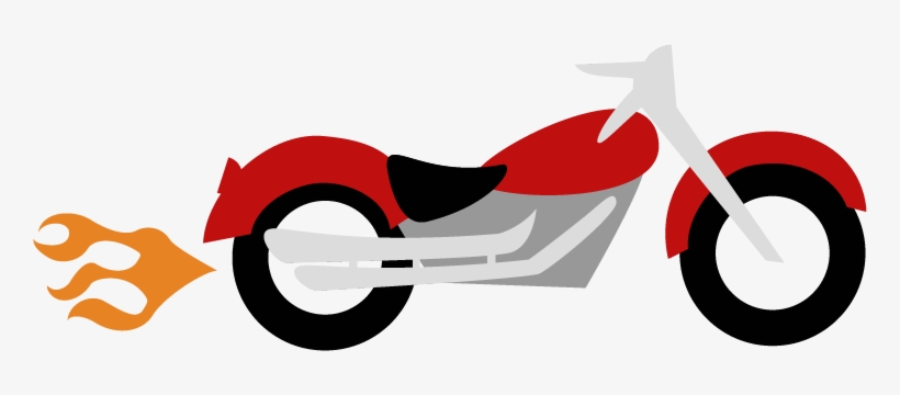 Collection Of Simple High Quality Free - Motorcycle Clip Art Simple, transparent png #2530399