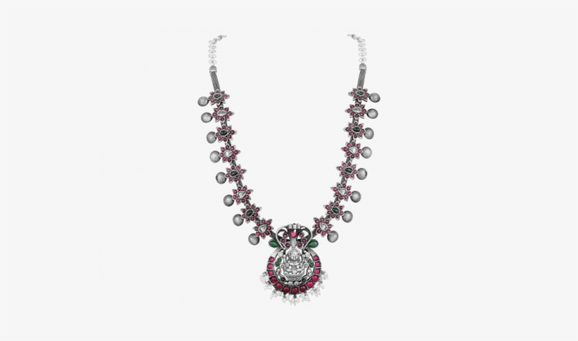 Majestic Goddess Silver Necklace - Necklace, transparent png #2531237