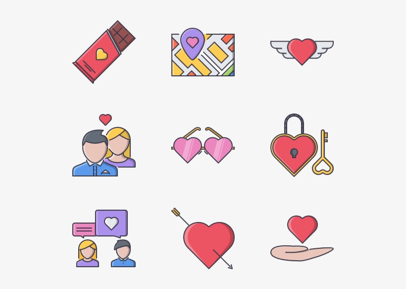 Love, transparent png #2531512