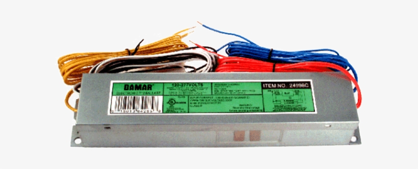 24998c-1 - Damar 24998c Fluorescent Electronic Aluminum, transparent png #2531579