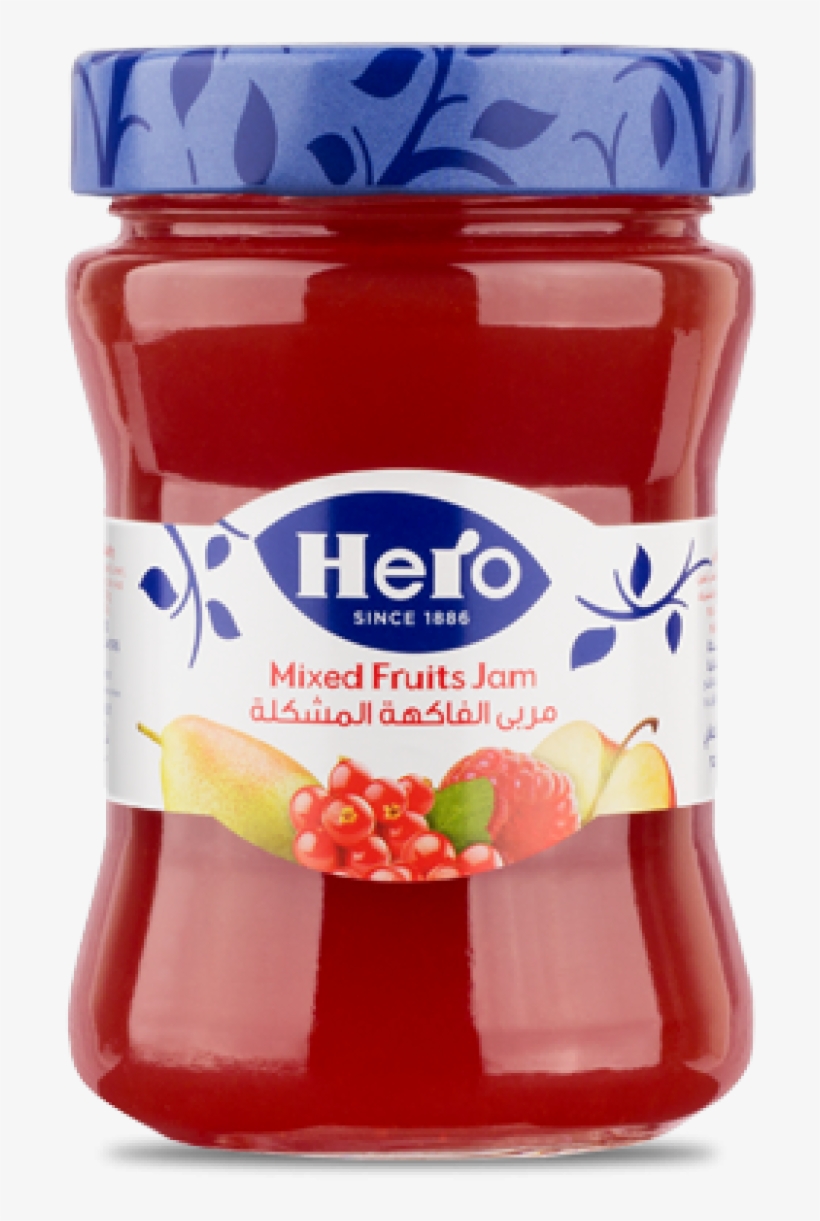 Hero Mixed Fruit Jam, transparent png #2531685