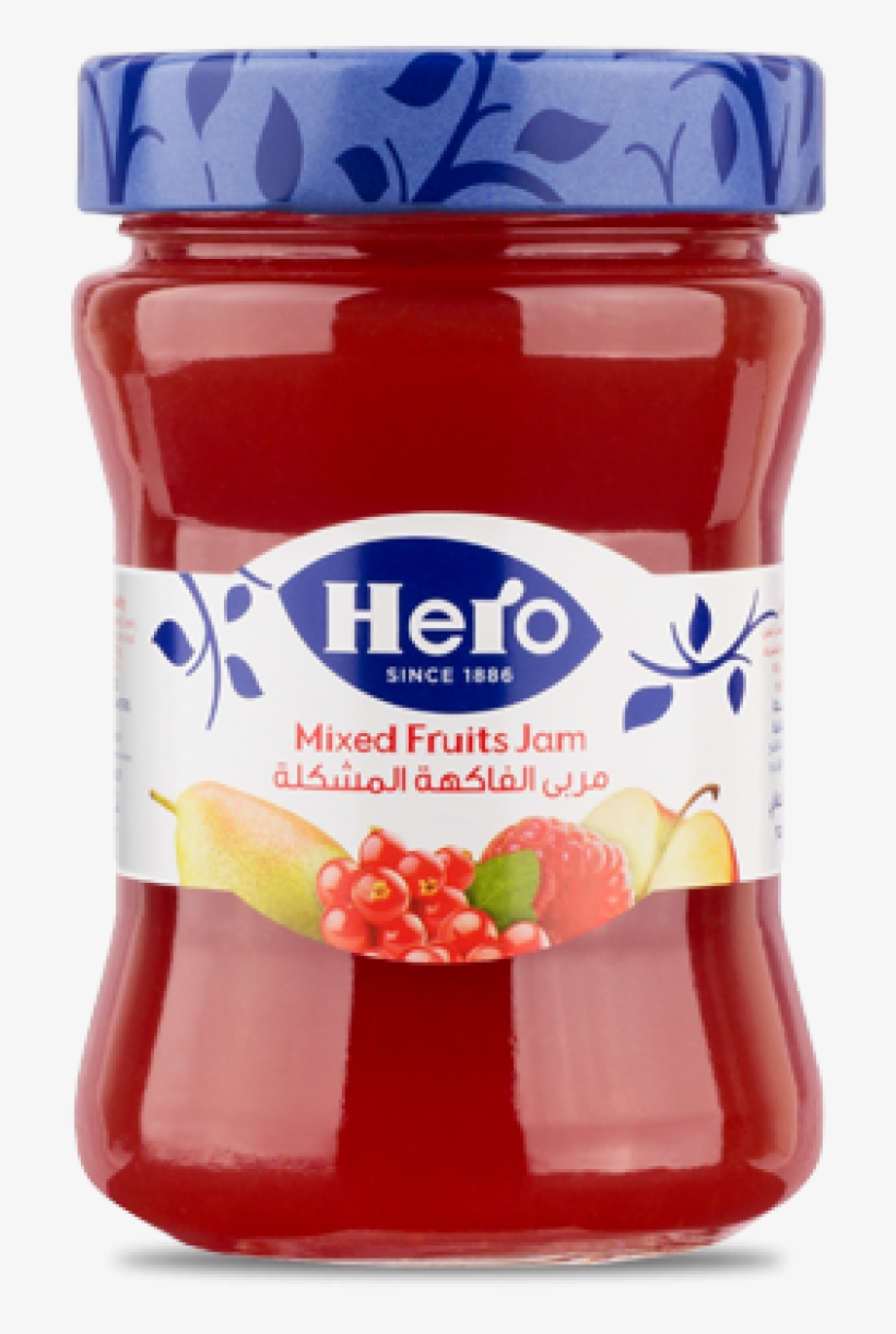 Hero Mixed Fruit Jam Free Transparent PNG Download PNGkey