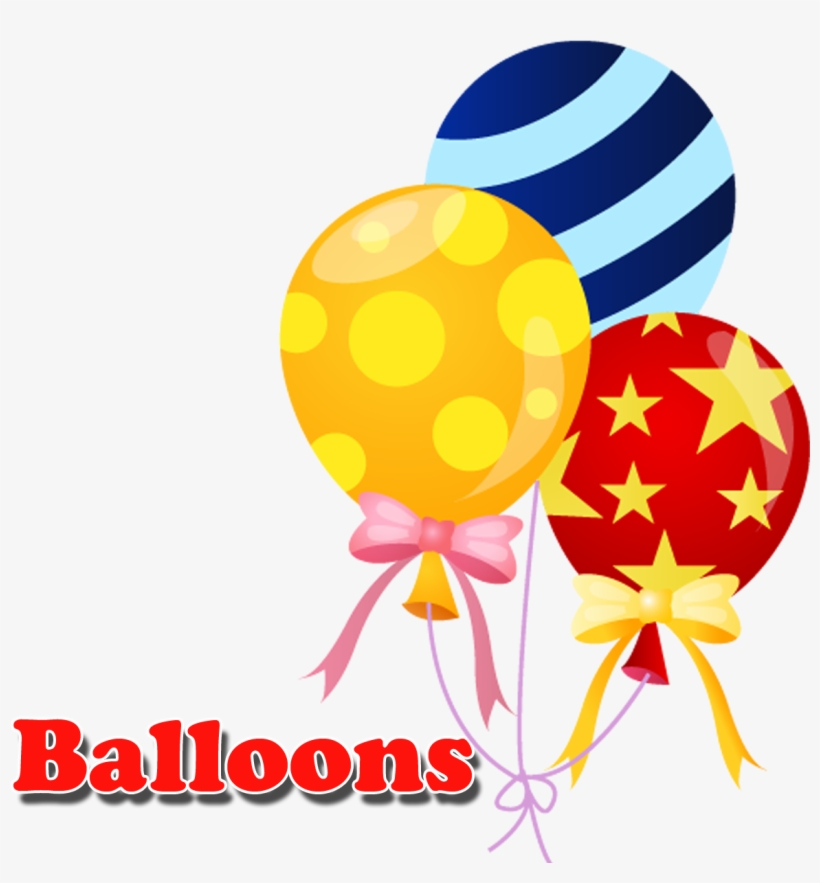Balloons Png - Editable Free Birthday Invitation Templates, transparent png #2531758