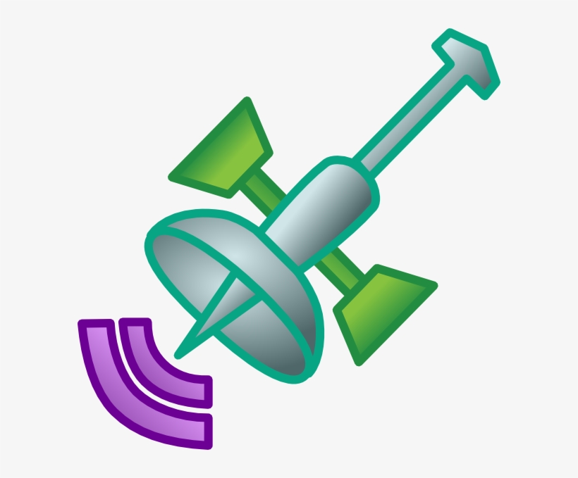 Jpg Download Download Clip Art At Clker Com Vector - Satelites Clipart, transparent png #2531964