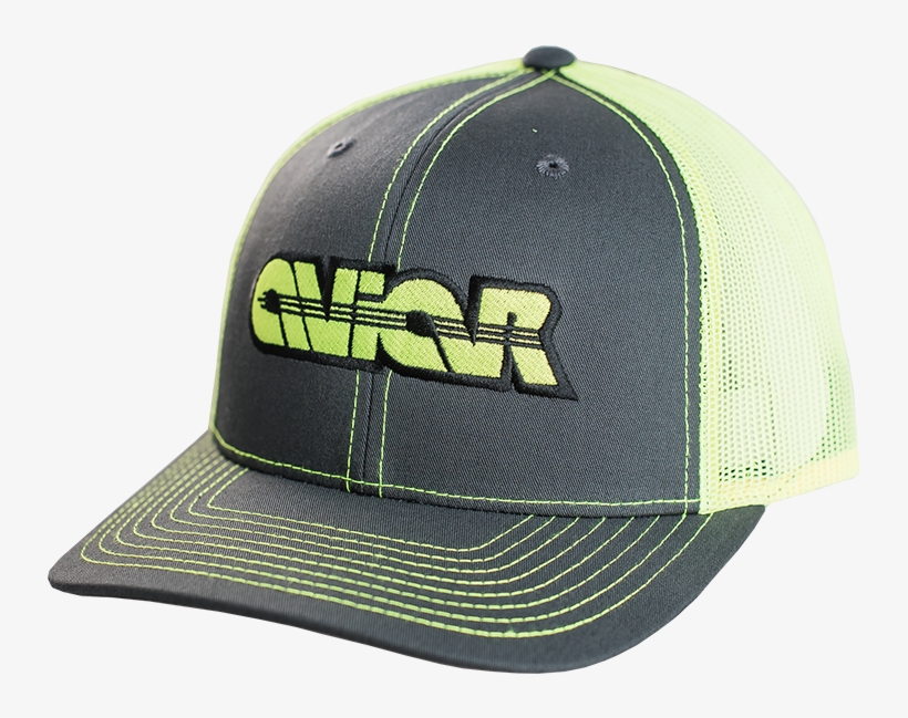 Grey/neon Yellow - Trucker Hat, transparent png #2532392
