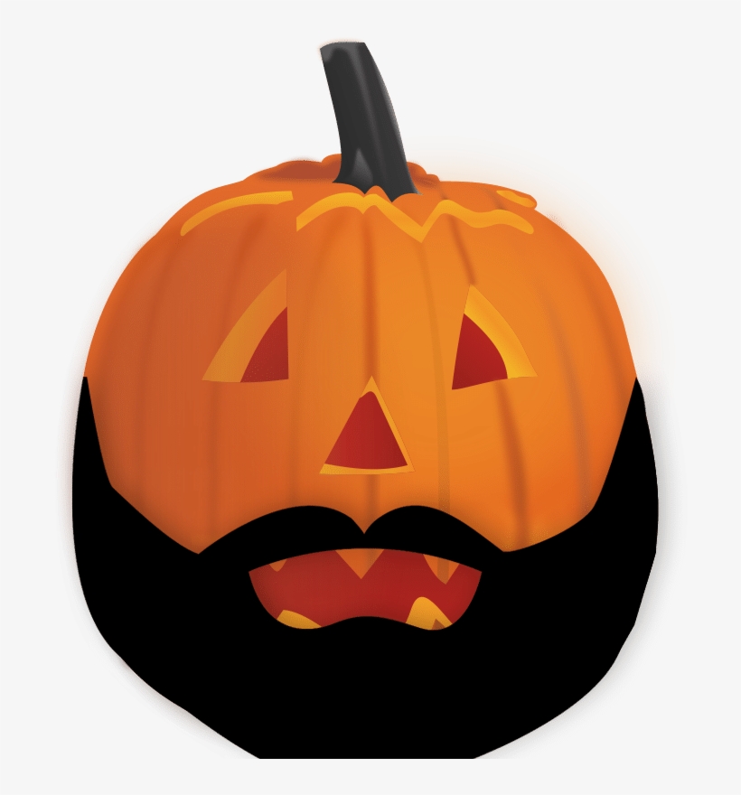 Fall Beard Styles - Jack O Lantern Beard, transparent png #2532393