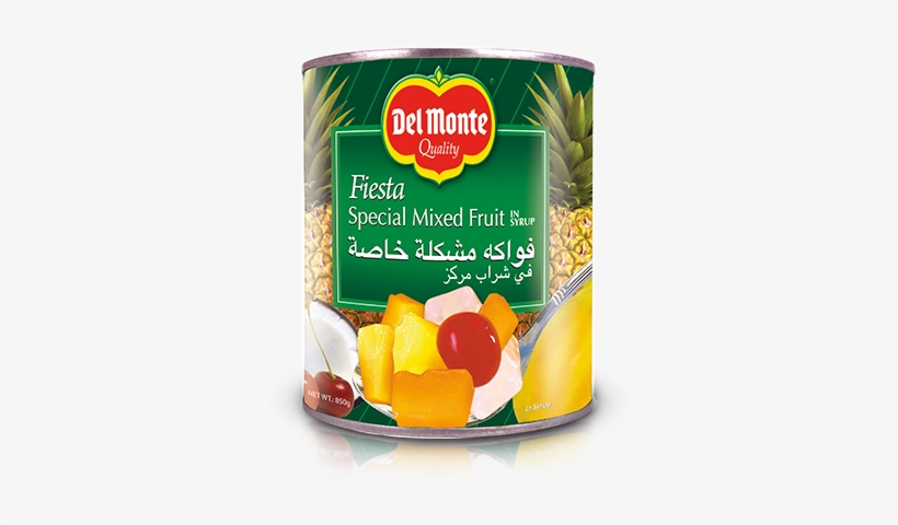 Del Monte Europe Fiesta Fruit Cocktail In Heavy Syrup - Del Monte Freshcut Cut Green Beans - 28 Oz Can, transparent png #2532510